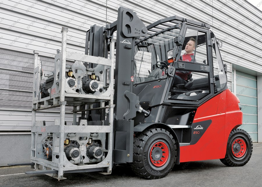 Электрический погрузчик Linde E80 8 т 80/1240 В/Ач