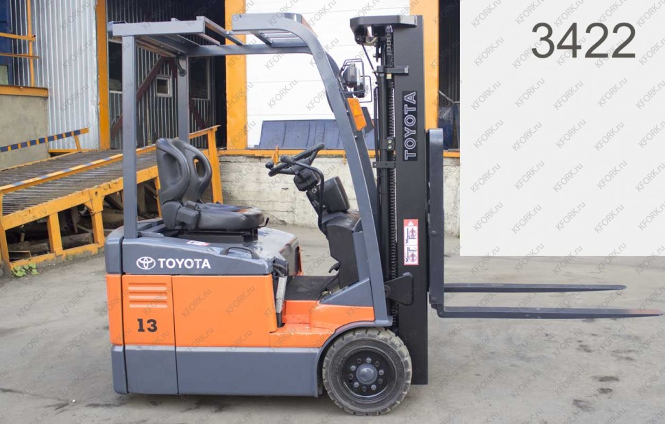Электрический погрузчик Toyota 3422 Б/У