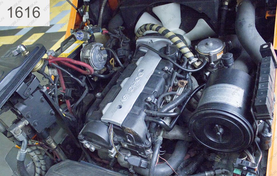 Газ-Бензиновый автопогрузчик Doosan 1616 Б/У