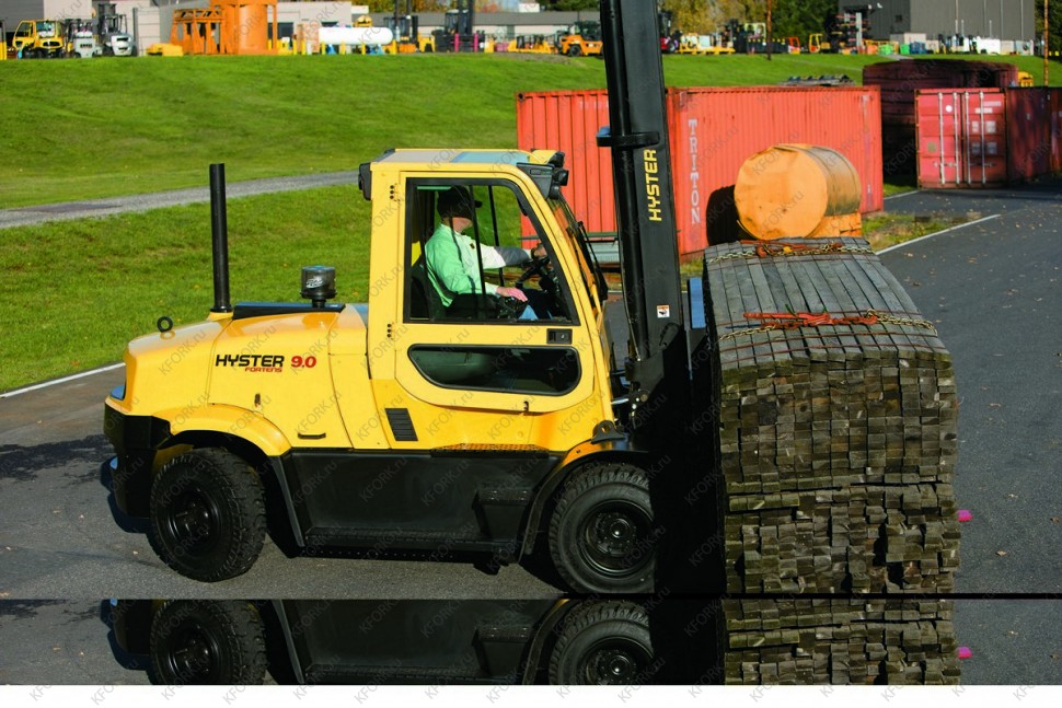 Вилочный газовый автопогрузчик Hyster H8.0FT9 8 тонн