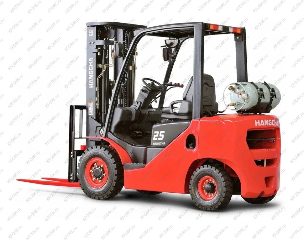 Газ-бензиновый погрузчик Hangcha CPQD25-XW21F 2,5 тонны