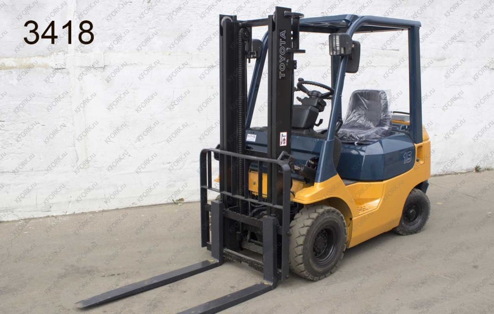 Газ-Бензиновый автопогрузчик Toyota 3418 Б/У