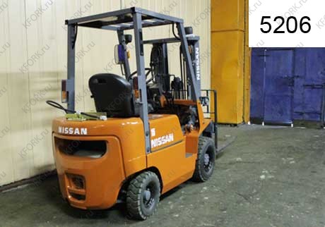 Газ-Бензиновый автопогрузчик Nissan 5206 Б/У