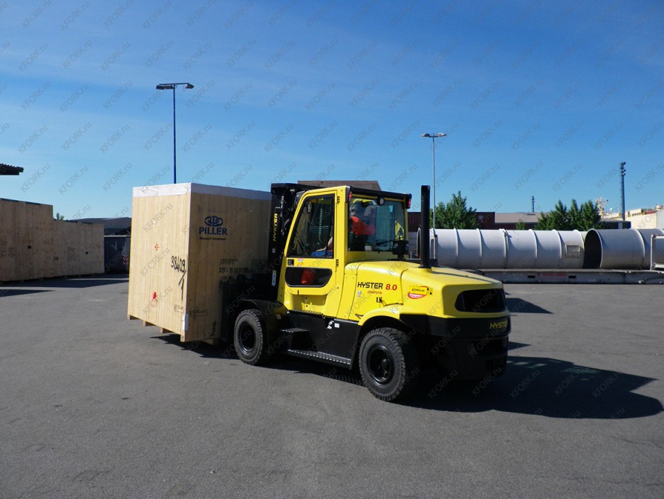 Вилочный газовый автопогрузчик Hyster H8.0FT9 8 тонн