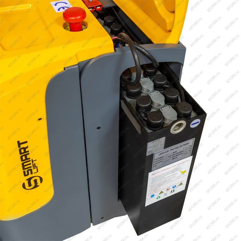 Электрическая самоходная тележка SMARTLIFT CBD25R-II 2500 кг, 24В/240Ач, EPS