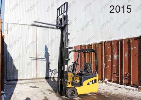 Электрический погрузчик Caterpillar 2015 Б/У