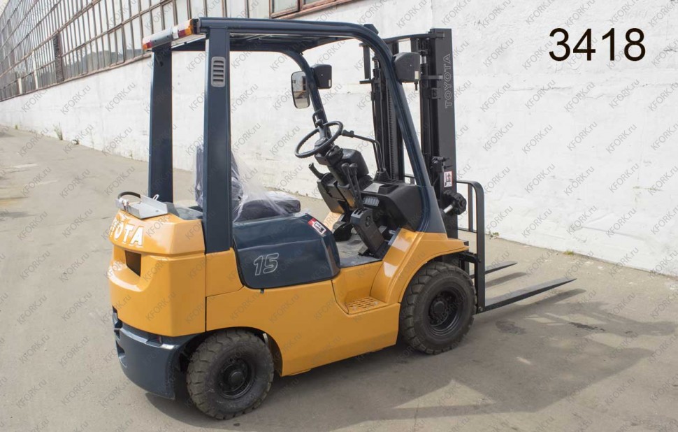 Газ-Бензиновый автопогрузчик Toyota 3418 Б/У