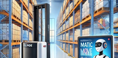 Linde представляет штабелер будущего и революционное ПО