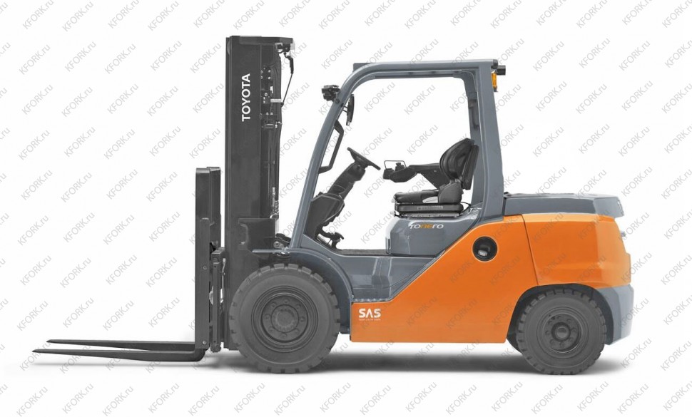 Вилочный погрузчик Toyota 7 т, дизель