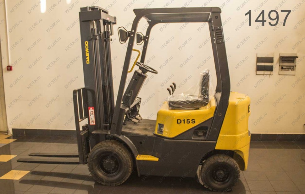 Дизельный автопогрузчик Daewoo-doosan 1497 Б/У