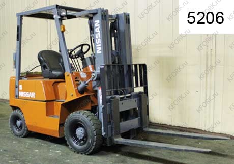 Газ-Бензиновый автопогрузчик Nissan 5206 Б/У