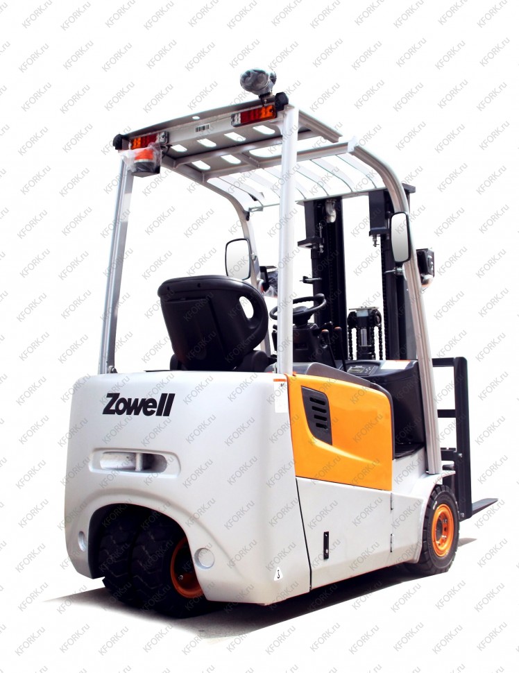 Эл. погрузчик Zowell FE16S 1,6 т 48/490 В/Ач 3 опоры