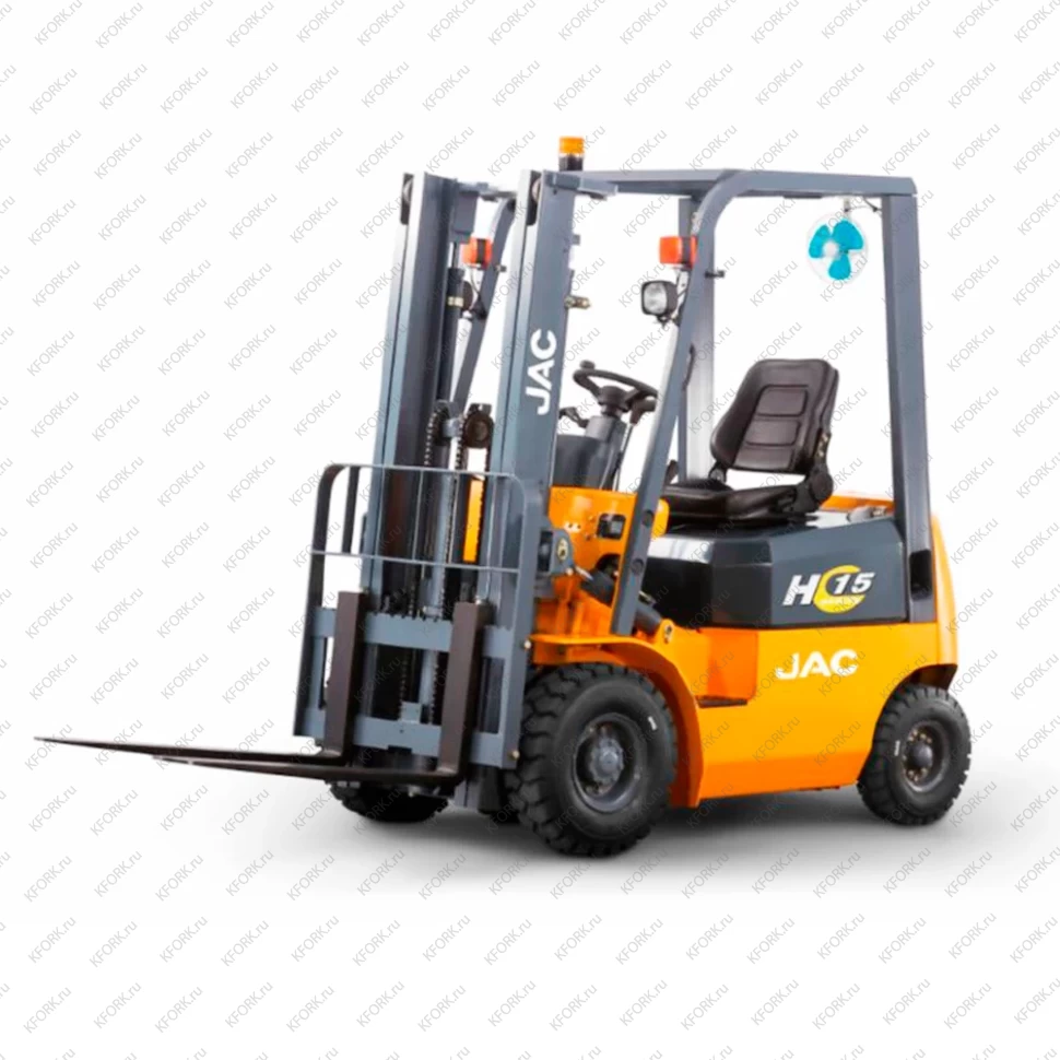 Вилочный автопогрузчик JAC CPCD15H 1.5 тонн, дизель
