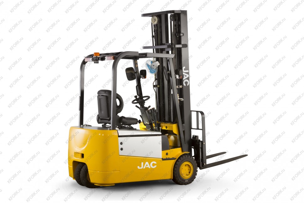 Электрический погрузчик JAC 2 т 560 Ач 3 опоры