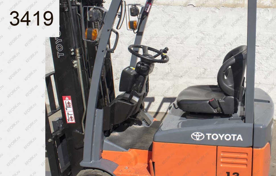 Электрический погрузчик Toyota 3419 Б/У