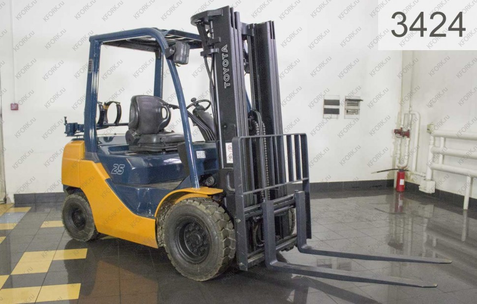 Газ-Бензиновый автопогрузчик Toyota 3424 Б/У