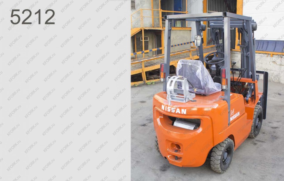 Газ-Бензиновый автопогрузчик Nissan 5212 Б/У