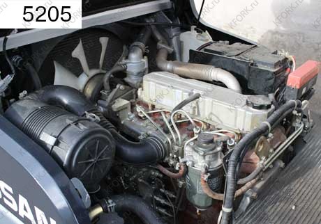 Дизельный автопогрузчик Nissan 5205 Б/У