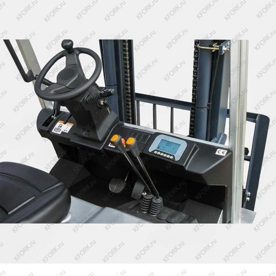 Эл. погрузчик Zowell FE16S 1,6 т 48/490 В/Ач 3 опоры