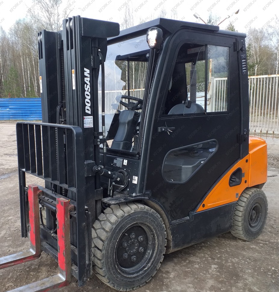 Кабина металлическая (жесткая) для погрузчика Doosan 2,5-3,5 т 7 серия