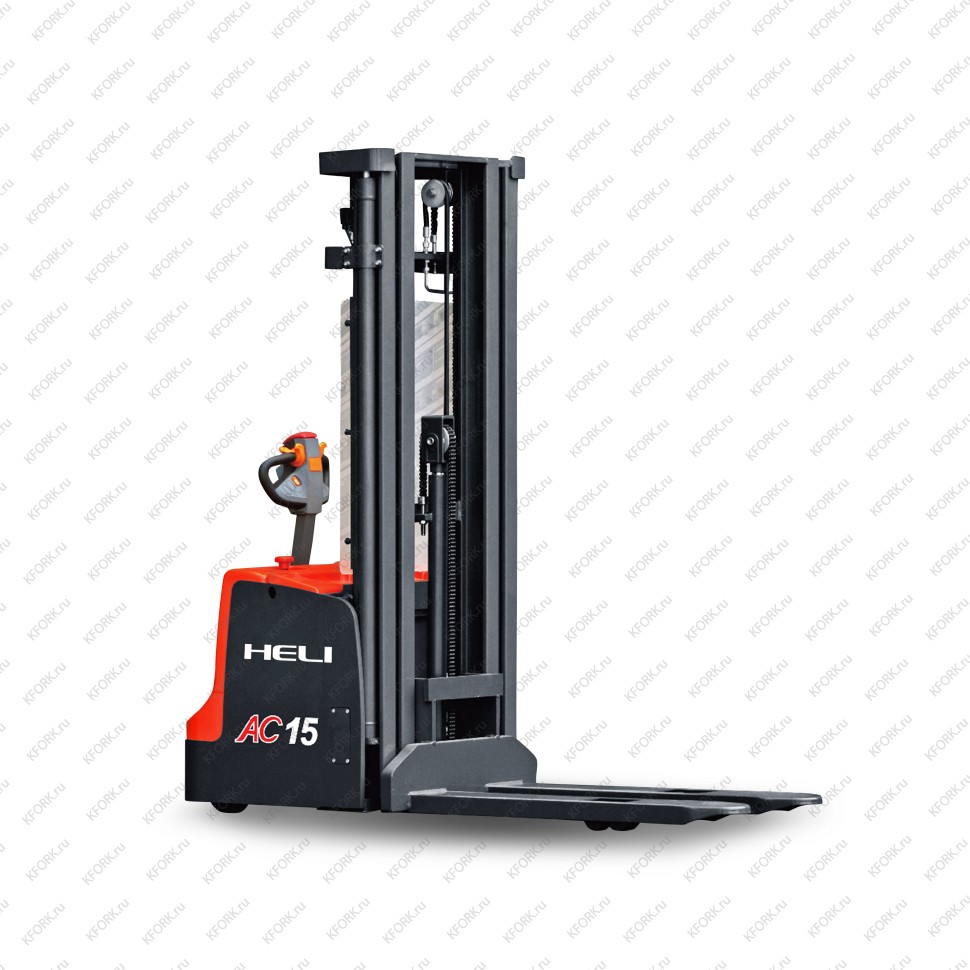 Штабелер электрический самоходный CHL CDD15J-ZSM 1,5т 4,6м Li-Ion: 24/150 В/Ач