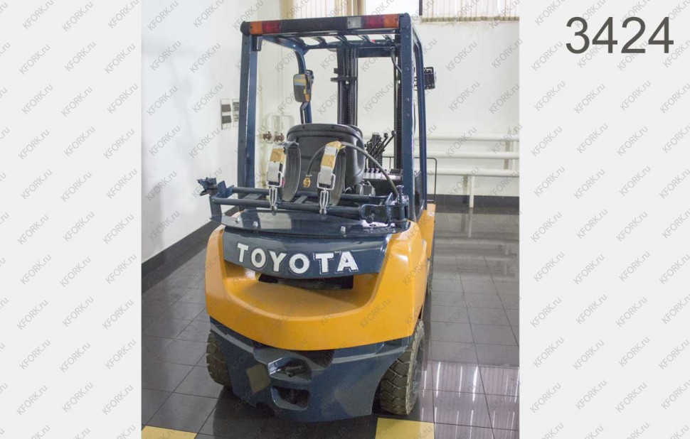 Газ-Бензиновый автопогрузчик Toyota 3424 Б/У