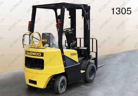 Газ-Бензиновый автопогрузчик Daewoo G20SС-2 1305 Б/У