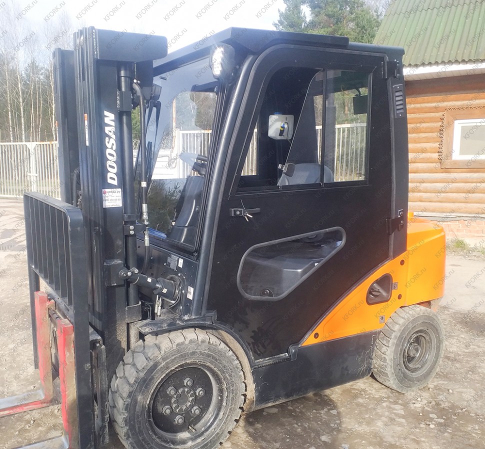 Кабина металлическая (жесткая) для погрузчика Doosan 2,5-3,5 т 7 серия