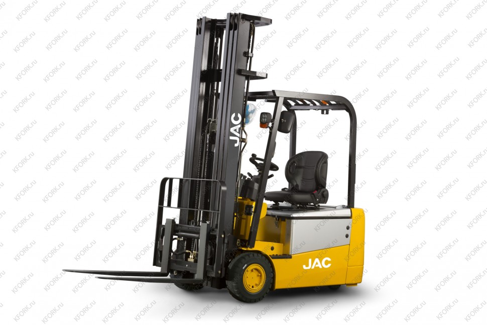 Электрический погрузчик JAC 2 т 560 Ач 3 опоры