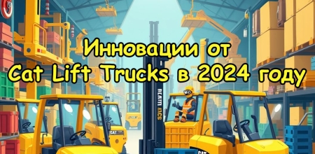 Инновации от Cat Lift Trucks в 2024 году