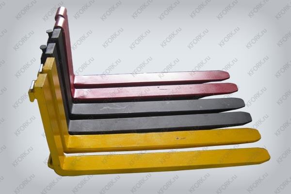 Вилы для погрузчиков (комплект), г/п 5т, кл 4А, 1500х150х60