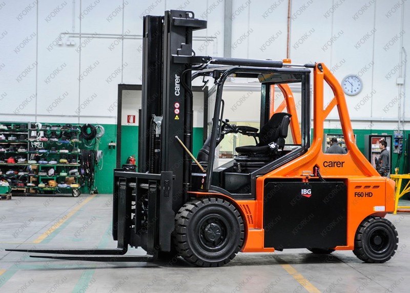 Электрический автопогрузчик 6,5т Carer F 65 HD