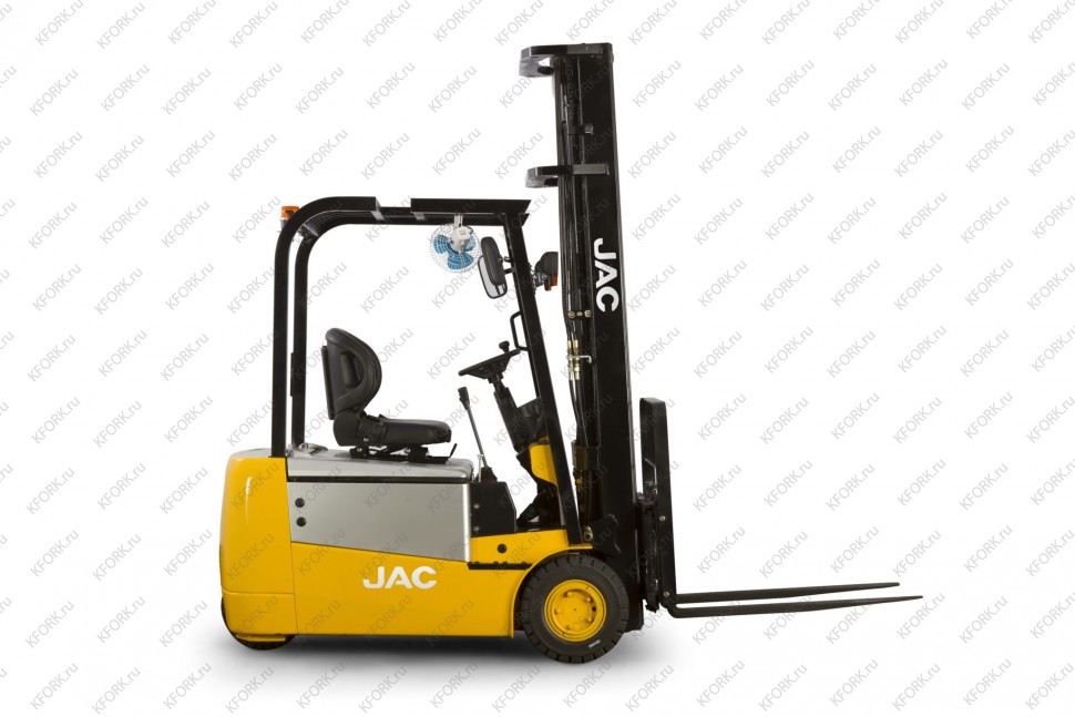 Электрический погрузчик JAC 2 т 560 Ач 3 опоры