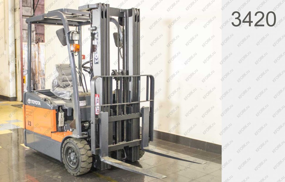 Электрический погрузчик Toyota 3420 Б/У