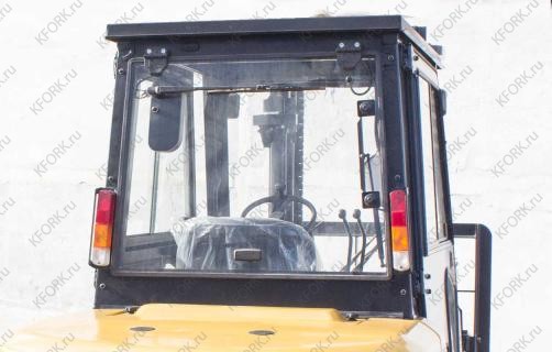 Кабина металлическая (жесткая) для погрузчика Caterpillar