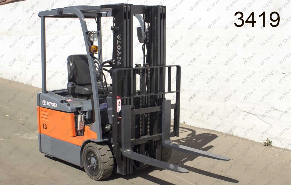 Электрический погрузчик Toyota 3419 Б/У