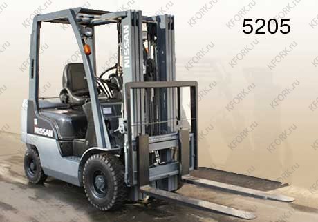 Дизельный автопогрузчик Nissan 5205 Б/У