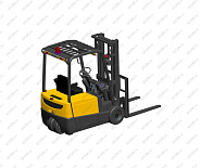 Электрический погрузчик TOR CPD20SA-16 1,6т 4,5м Li-Ion 48/350В/Ач 3 опоры