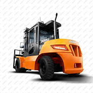 Вилочный автопогрузчик Doosan D60S-7, дизельный