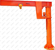 Кран консольный поворотный электрический TOR JIB г/п 5000 кг, высота 3 м, стрела 3 м