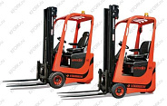 Мини вилочный электро погрузчик Mariotti Mycros AC3 8C 0.8т с полным приводом