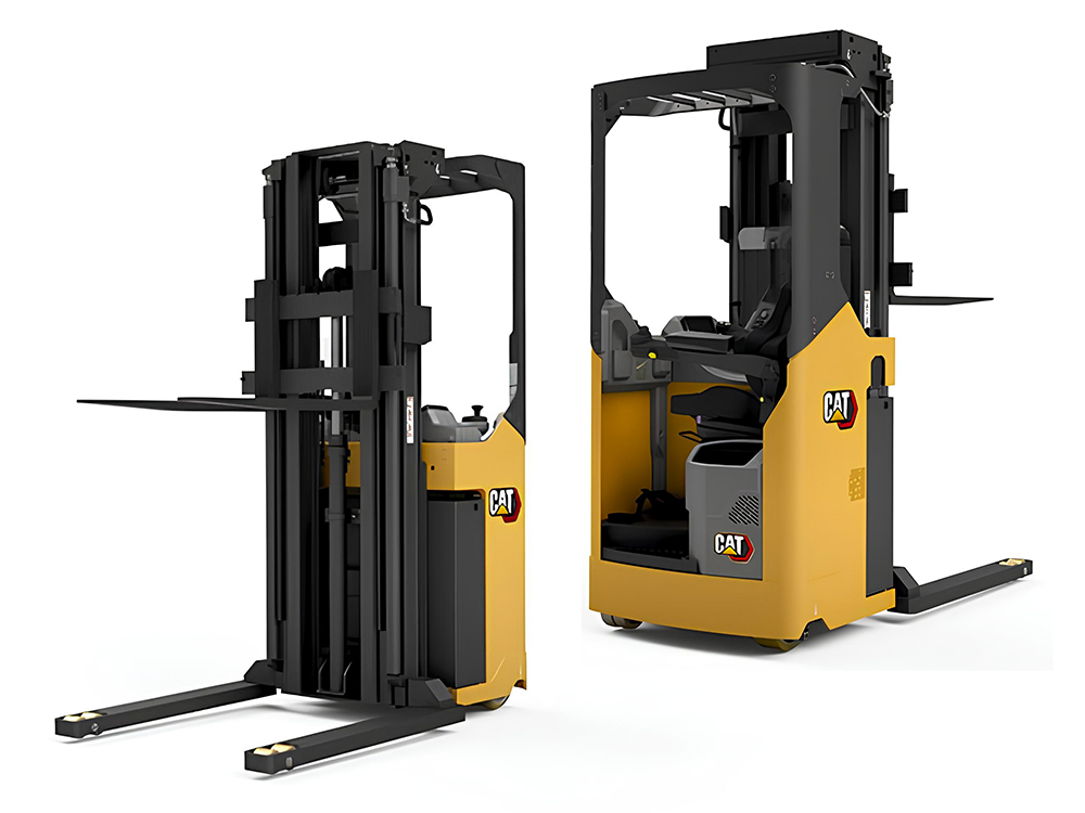 штабелёры с телескопическими вилами NSR12N2TF и NSS12N2TF