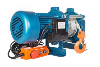 Лебедка электрическая 500 кг 100 м с канатом 380 В TOR KCD