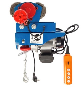 С ТЕЛЕЖКОЙ таль электрическая TOR PA 125/250 кг 12/6 м (серия J)