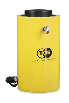 Домкрат гидравлический телескопический TOR ДТ15Г510 15 т (3 уровня)