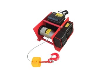 Лебедка электрическая 300кг 30м с канатом 380В 22/42м/мин TOR KDJ-300BS