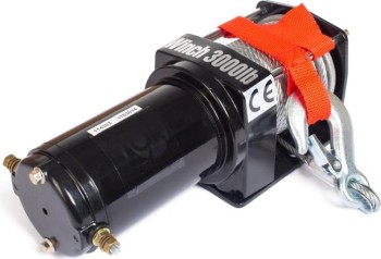 Лебедка автомобильная электрическая 1361кг 13,5м 12В TOR P3000-1A